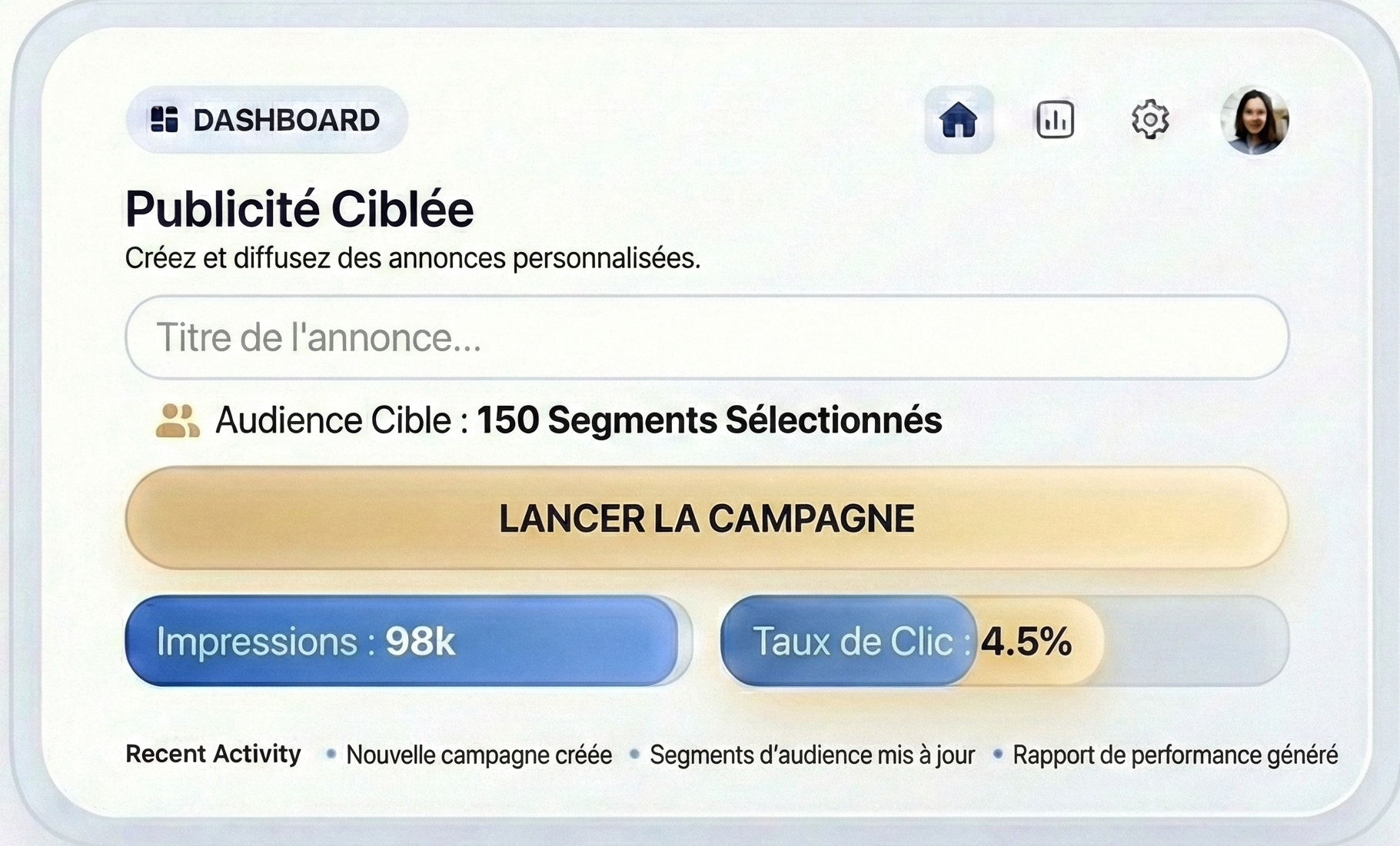 Publicités ciblées Loyara